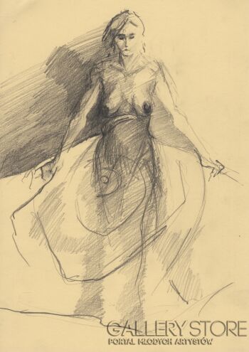 Natalia Rozmus - Esparza-Akt nr.31-Rysunek