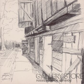 Natalia Rozmus - Esparza-Grubsko 33 | plener-Rysunek