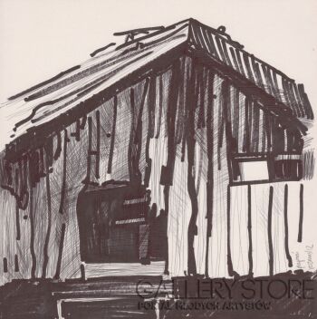 Natalia Rozmus - Esparza-Paproć - plener-Rysunek