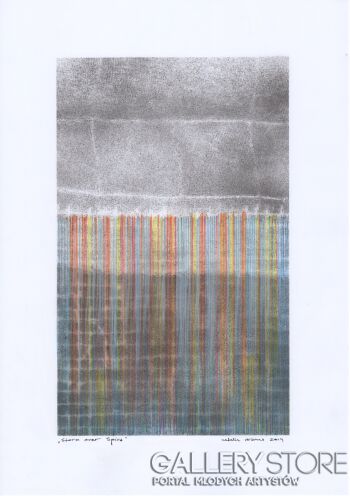 Natalia Rozmus - Esparza-Storm over spira-Rysunek