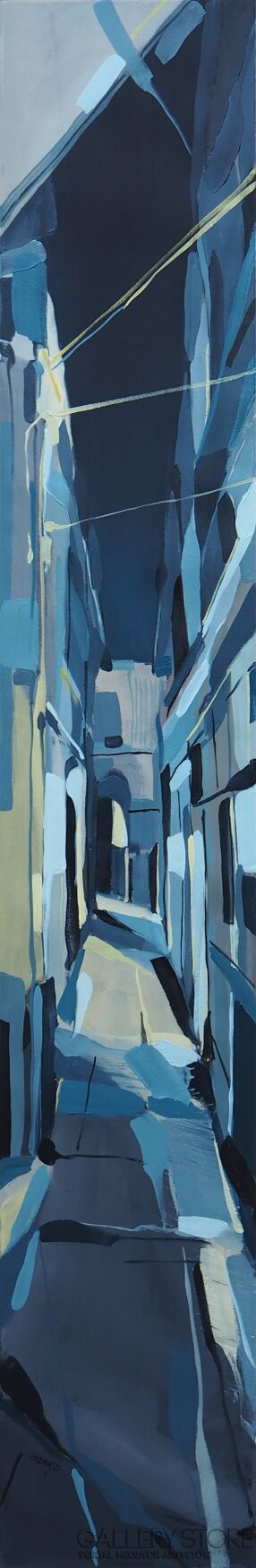 Natalia Rozmus - Esparza-W zakamarkach Jeruzalem-Malarstwo