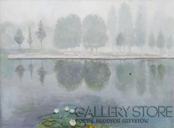 Nina Havrylko-Jesienna mgła-Malarstwo