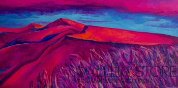 Oksana Chumakova-Obraz „Letnie Karpaty”-Malarstwo