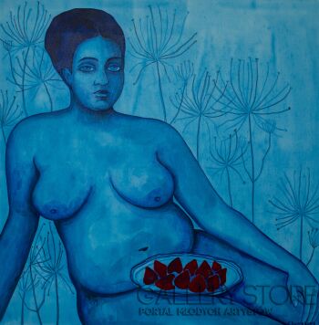 Oksana Chumakova- „Truskawka”-Malarstwo