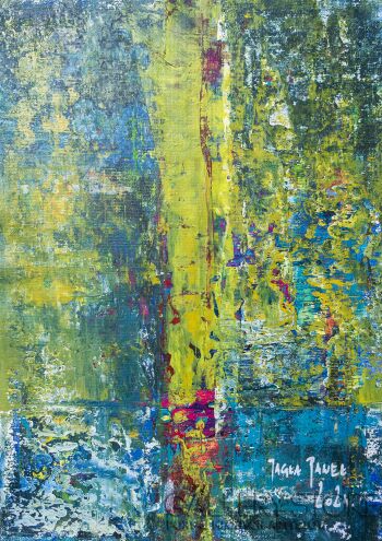 Paweł Jagła-"Abctracion VII"-Malarstwo
