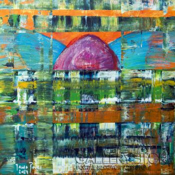 Paweł Jagła-"Bez tytułu II"-Malarstwo