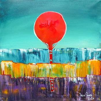 Paweł Jagła-"Bez tytułu III"-Malarstwo