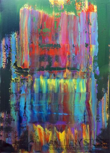 Paweł Jagła-"COLORFUL ABSTRACTION" -Malarstwo
