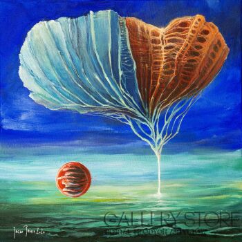 Paweł Jagła-"Flower of life"-Malarstwo