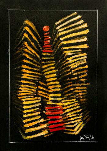 Paweł Jagła-"Grafika V" -Malarstwo