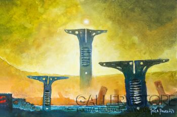 Paweł Jagła-"Nibiru II" -Malarstwo