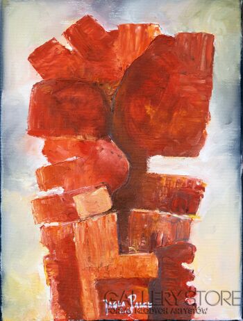 Paweł Jagła-"Niedokończony II" -Malarstwo