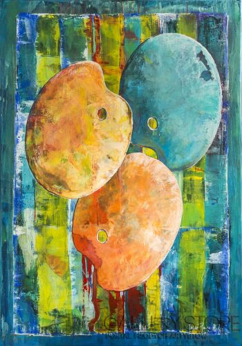 Paweł Jagła-"Palety"-Malarstwo