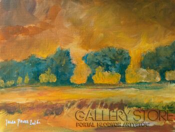 Paweł Jagła-"Pejzaż V"-Malarstwo