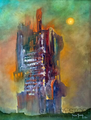 Paweł Jagła-"Temple"-Malarstwo