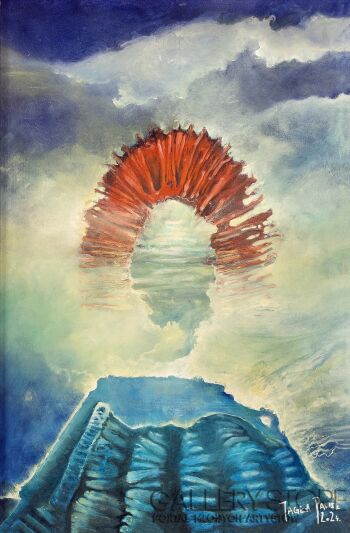 Paweł Jagła-"TOWER OF BABEL"-Malarstwo