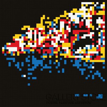 Paweł Jan Kamiński-3COLORS2 047 LEGO-Giclee
