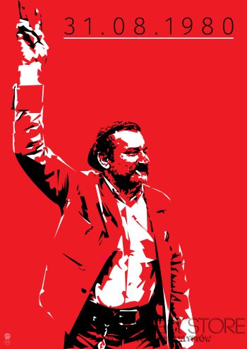 Paweł Jan Kamiński-WALESA 1980 POSTER-Grafiki i plakaty