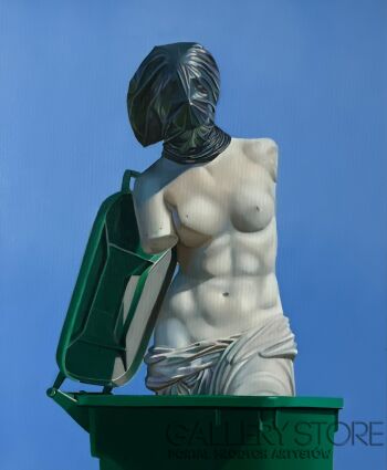 Paweł Łękawa-Upadek kanonu -Malarstwo