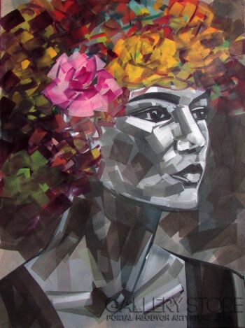 Piotr Kachny-Arabesque-Malarstwo