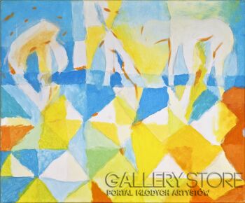 Piotr Kłosowicz-Rekonstrukcja - szkic 1-Akryl