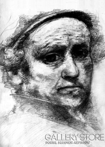 Piotr Sanguszko -Rembrandt-Rysunek