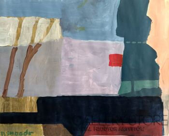 Piotr Smogór-dwa_drzewa-Malarstwo