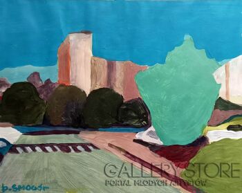 Piotr Smogór-na gaju-Malarstwo