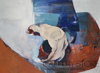 Rafał Knop-Siesta Mad XIX -Olej
