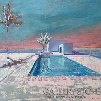 Rafał Knop-Swimming Pool EAV XXI 33-Malarstwo