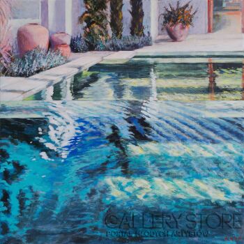 Rafał Knop-Swimming Pool VAI 77-Malarstwo
