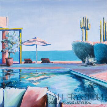 Rafał Knop-Swimming Pool VAI XXI 103-Malarstwo