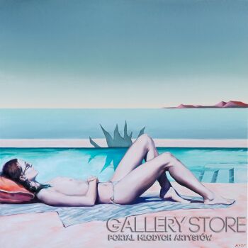 Rafał Knop-Swimming Pool VAI XXI 70-Malarstwo