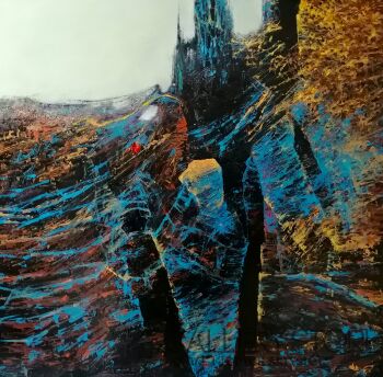 Robert Borowski-RYCERZ-Malarstwo