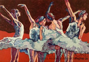 Robert Krężlak-Baletnice-Malarstwo