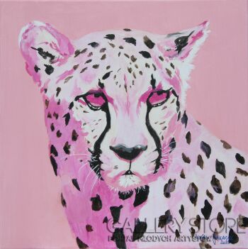 ROMAN JAKACKI-GEPARD-Malarstwo