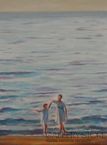 Roman Kaczmarek-Taniec w rytmie fal-Malarstwo