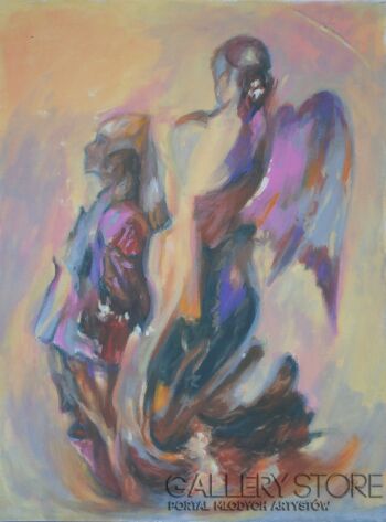 Roman Kaczmarek-Wsparcie-Malarstwo