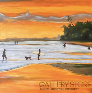 Romuald Mulk Musiolik-Bali i nasz pies-Malarstwo