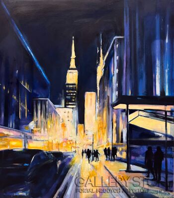 Romuald Mulk Musiolik-Good evening-Malarstwo