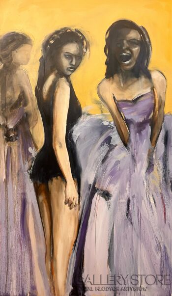 Romuald Mulk Musiolik-Krzyk i złość-Malarstwo