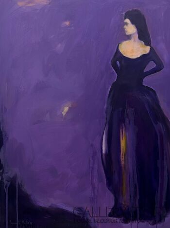 Romuald Mulk Musiolik-Madame Codrey-Malarstwo