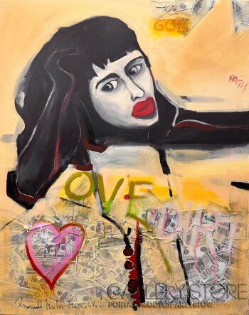 Romuald Mulk Musiolik-Money Love-Malarstwo