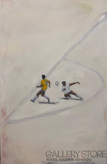 Romuald Mulk Musiolik-Starcie-Malarstwo