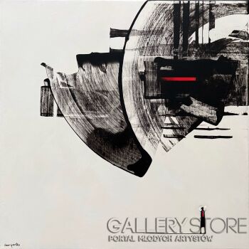 Sebastian Garyantesiewicz-Dynamika czarnej próżni-Malarstwo