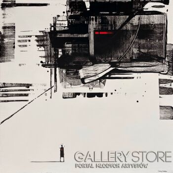 Sebastian Garyantesiewicz- Międzywymiarowa wibracja pola-Malarstwo