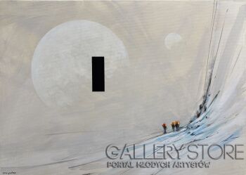 Sebastian Garyantesiewicz-Prawdziwe światło lodowej próżni-Malarstwo