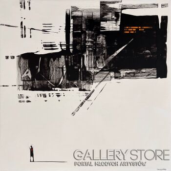 Sebastian Garyantesiewicz-Przestrzeń kwantowej deformacji-Malarstwo