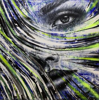 Szymon Hołubowski-NEON WHISPER 1-Malarstwo