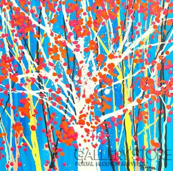 Tomasz Groma-Seria Bloom nr 9-Malarstwo